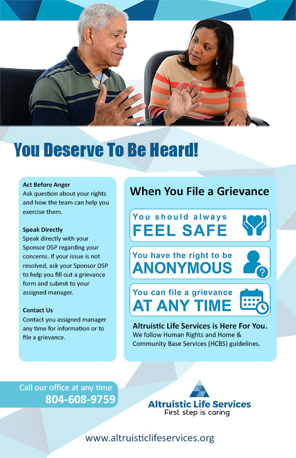 Grievance Poster